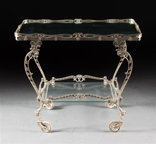 Classical style silver-plated