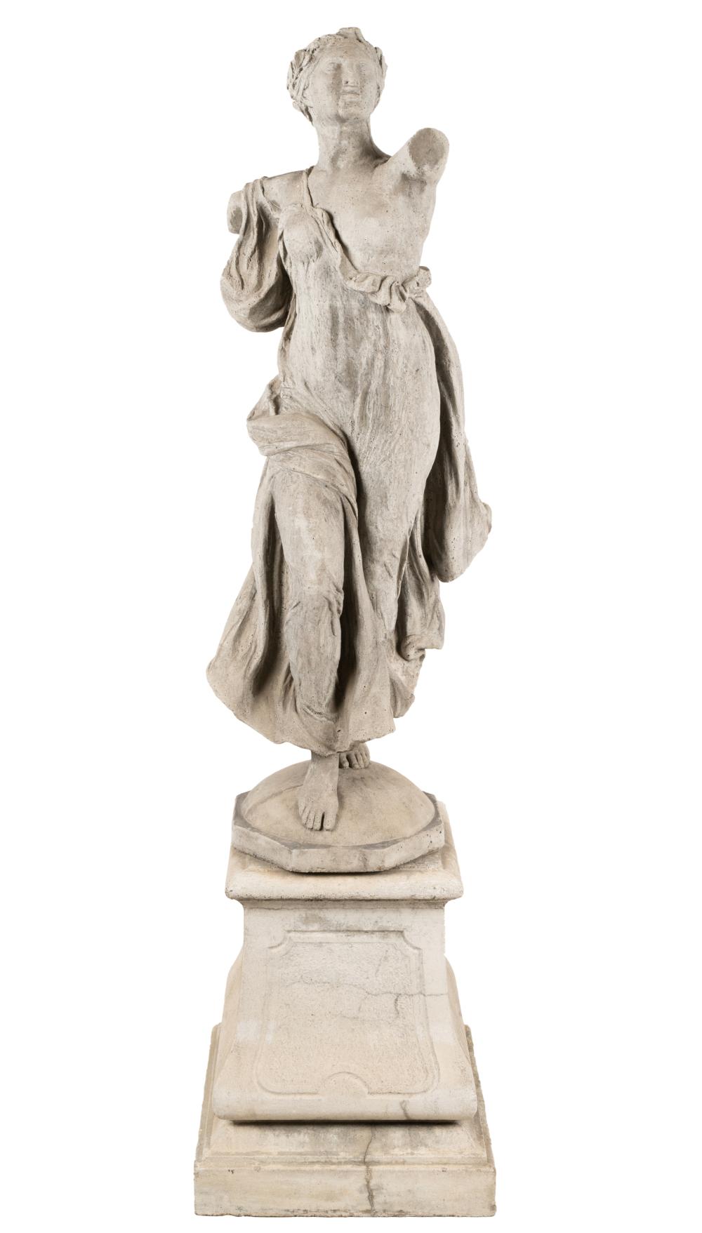 CLASSICAL-STYLE STATUE OF