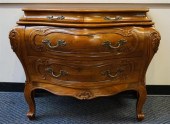 CLASSICAL STYLE WALNUT BOMBE C