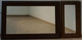 CLASSICAL STYLE WALNUT MIRROR