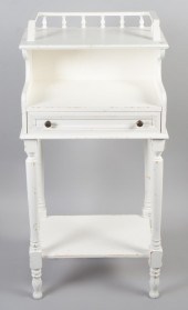 CLASSICAL STYLE WHITE PAINTED