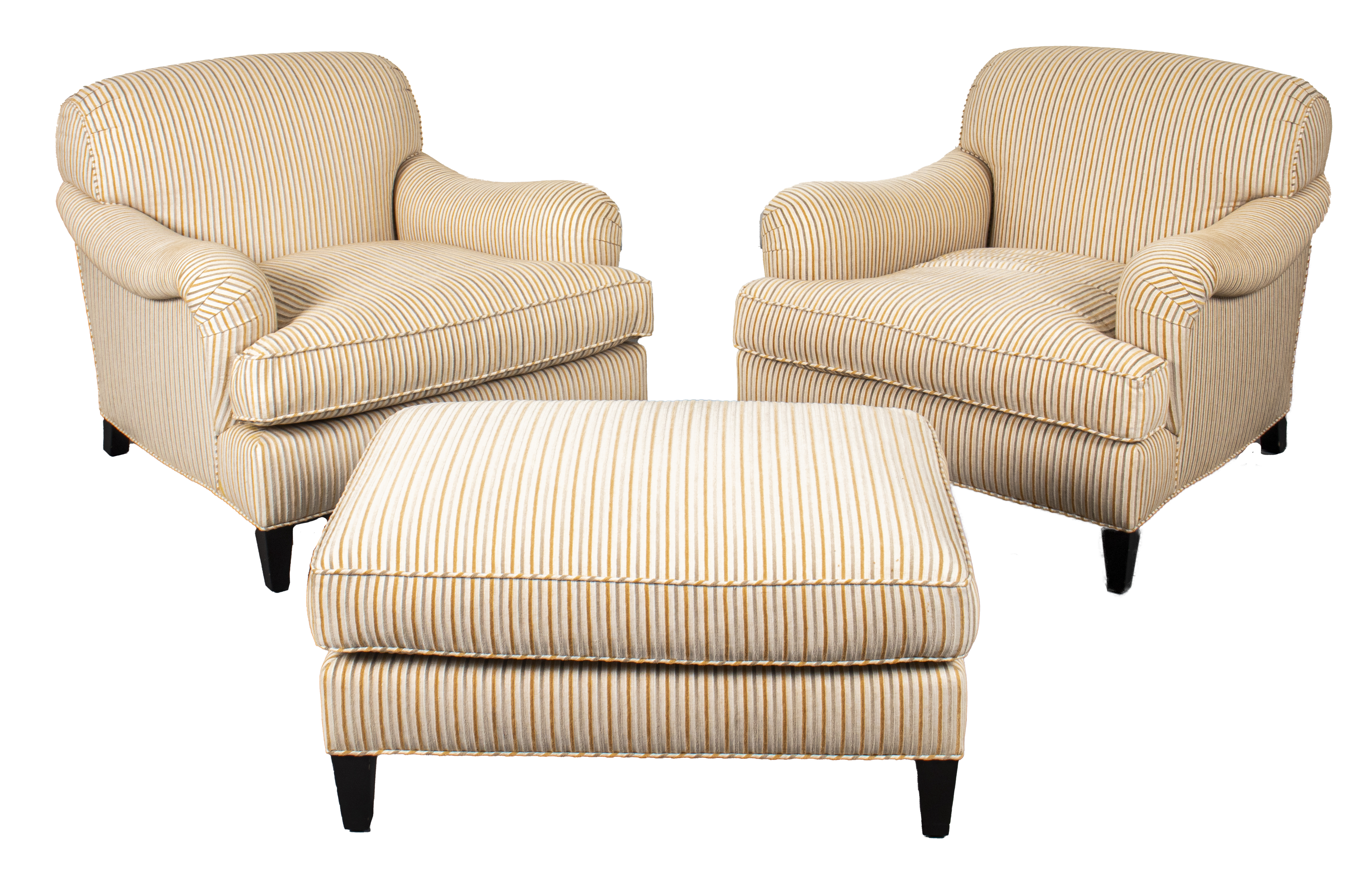 CLASSICAL UPHOLSTERED ARMCHAIRS &