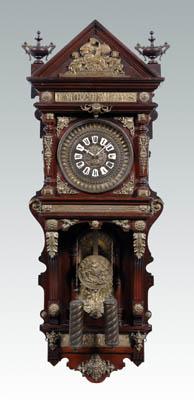 Classically styled wall clock,