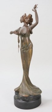 CLAUDE BONNEFOND NYMPH BRONZEC