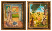 CLAUDE KAISER NAIVE PAINTING O