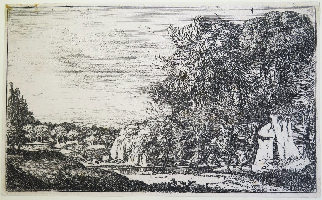 CLAUDE LORRAIN 1600 - 1682 FLIGHT