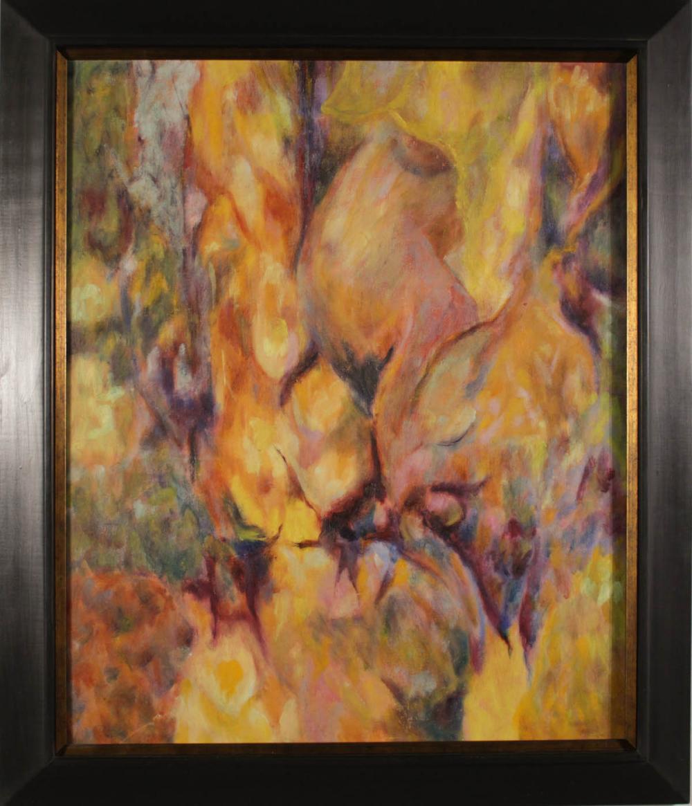 CLAUDE MCGRAW OIL ON BOARDCLAUDE