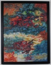 CLAUDE MCGRAW OIL ON BOARDCLAU