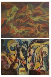 CLAUDE MCGRAW TWO OILS ON BOAR