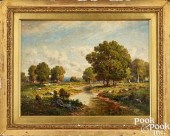 CLAUDE PICAULT, OIL ON BOARD P