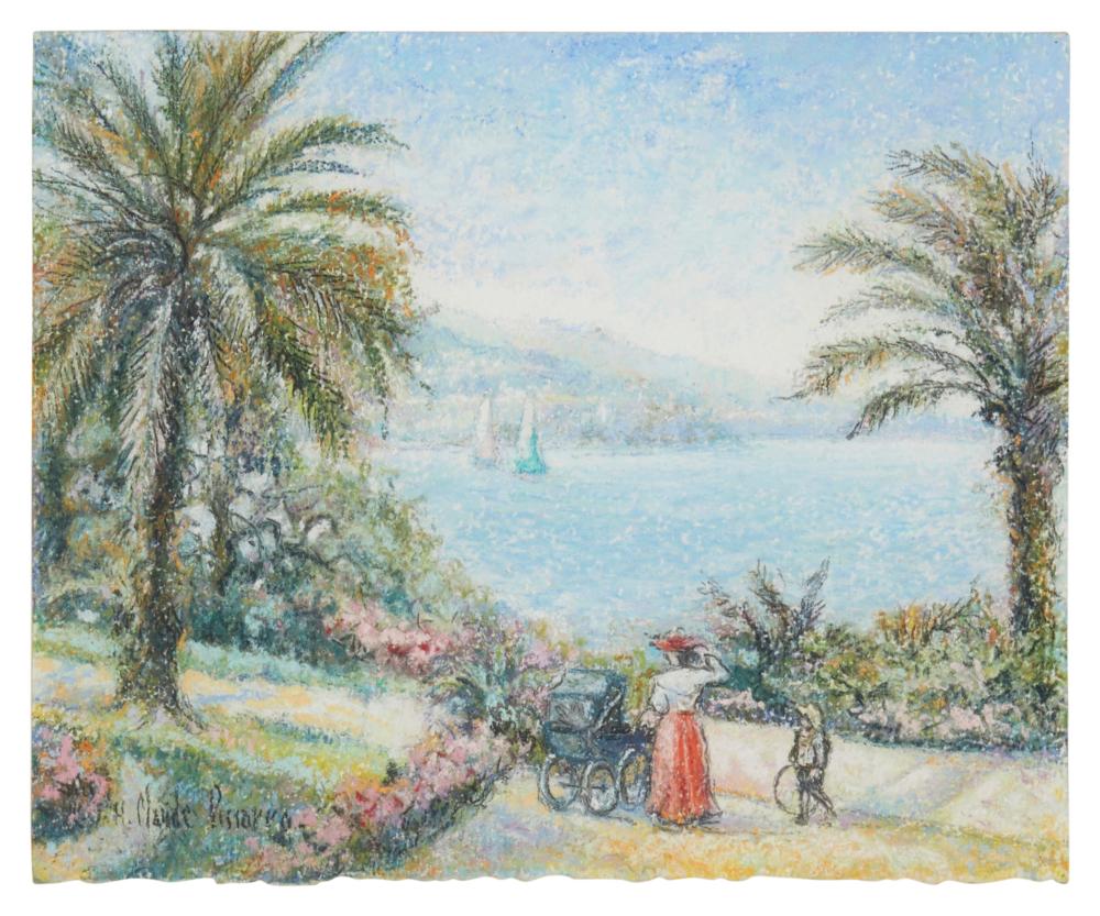 CLAUDE PISSARRO (B. 1935), "JARDINE