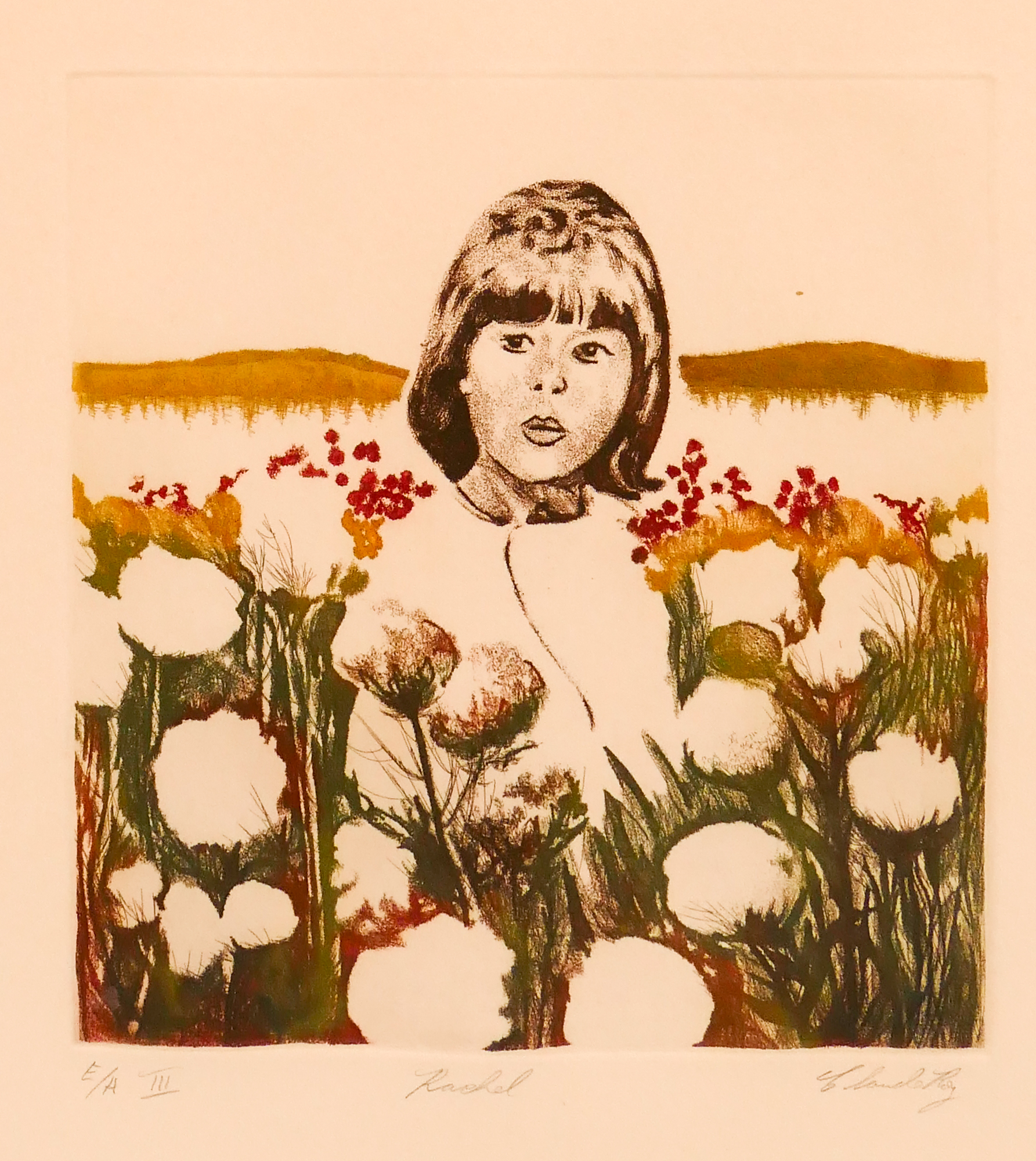 Claude Roy 'Rachel' S/N Aquatint