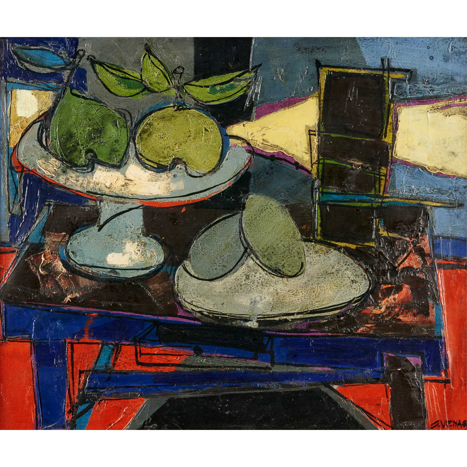 CLAUDE VENARD, OIL ON CANVAS Claude
