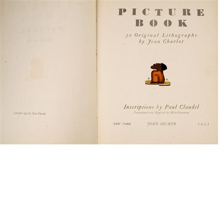 CLAUDEL, PAUL Picture Book. 	 