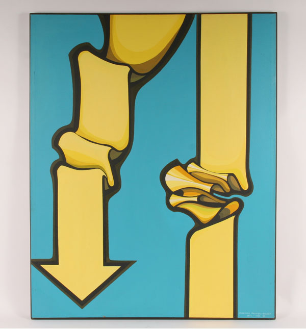 Claudine Paluzzi (b. 1931) "Falling