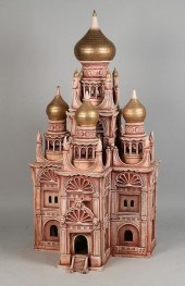 CLAY CASTLE SCULPTUREFantasy c