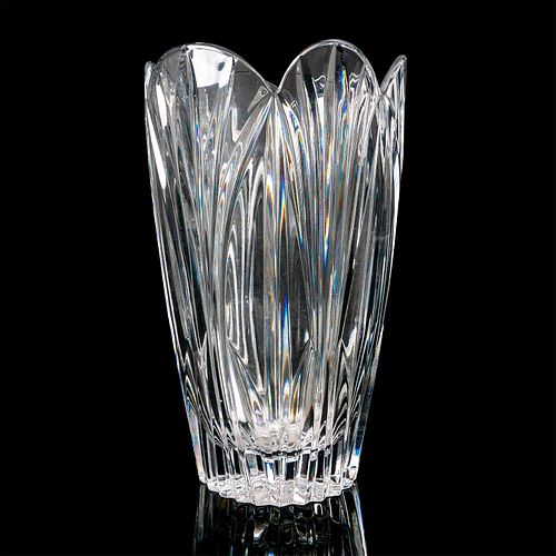 CLEAR CUT CRYSTAL TULIP VASEClear