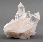 CLEAR QUARTZ ROCK CRYSTAL CLUS