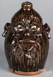 CLEATER MEADERS FACE JUG, DATE