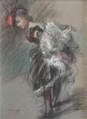 CLEMENS Paul. Chalk & Pastel o