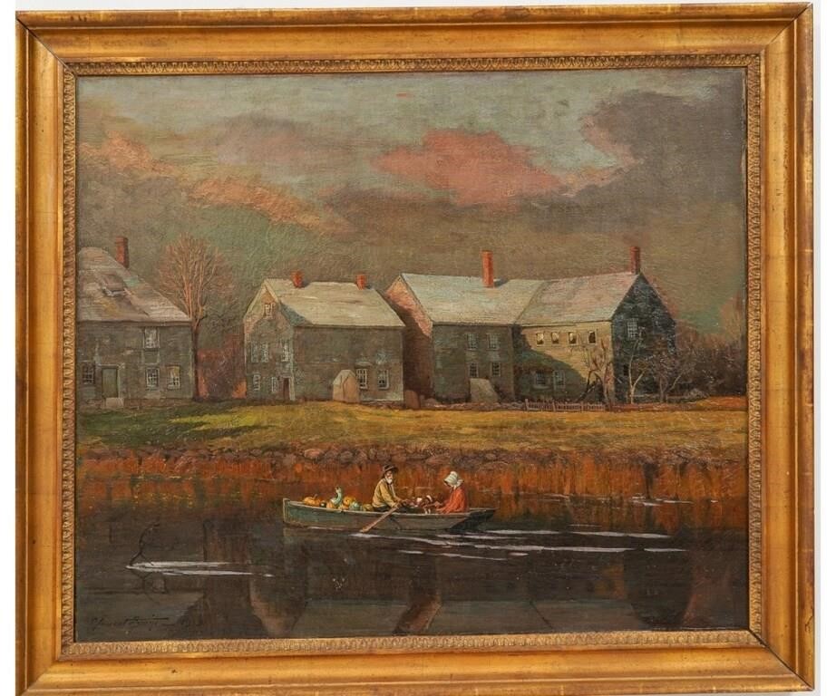 Clement Swift (1846-1918/Mass.) oil