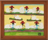 CLEMENTINE HUNTER PAINTING, PI