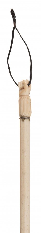CLENCHED FIST WALKING STICK 19