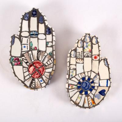 Cleo Mussi, Right Hand Red Rose,