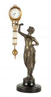 CLEOPATRA SWINGER CLOCK German