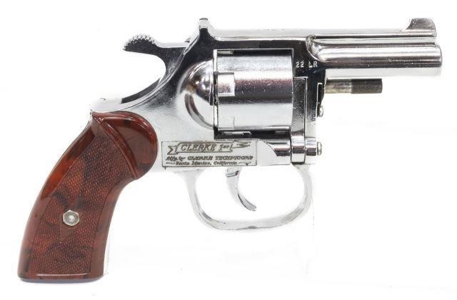 CLERKE 1ST REVOLVER, .22 LR