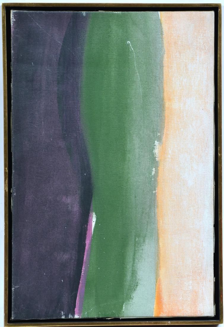 CLEVE GRAY, PURPLE & GREEN, C.