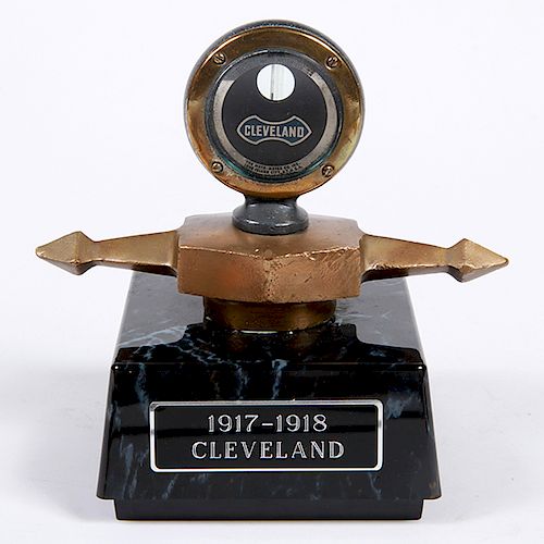 CLEVELAND HOOD ORNAMENT/RADIATOR