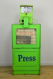 CLEVELAND PRESS NEWSPAPER BOXV