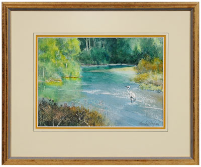 Cleveland Woodward watercolor