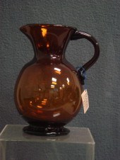 Clevenger amber free blown pit