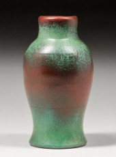 CLEWELL #1001 COPPER CLAD VASE
