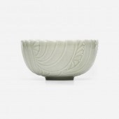 Cliff Lee. Bowl. 1993, hand-ca