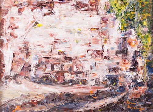 "CLIFF PALACE" ABSTRACT O/C,