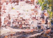"CLIFF PALACE" ABSTRACT O/C, S