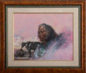 CLIFFORD BECK "NAVAJO WOMAN" M