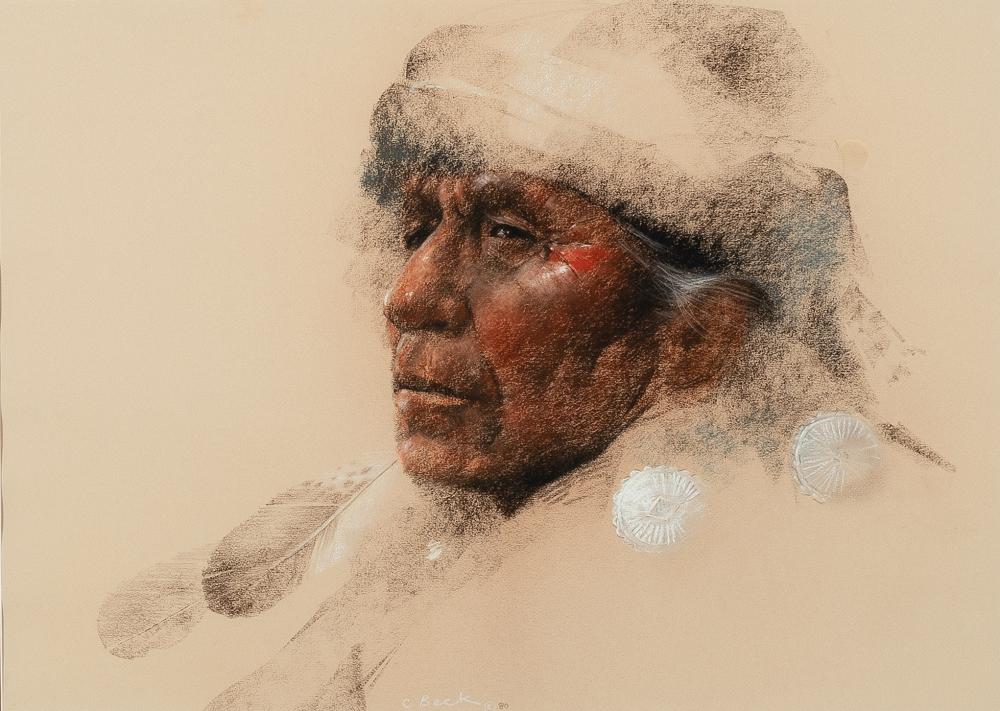 CLIFFORD BECK, UNTITLED (PORTRAIT),