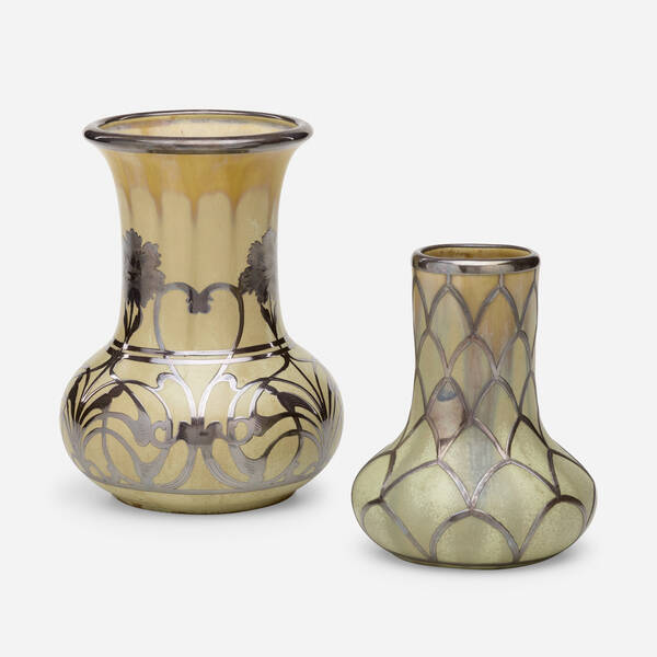Clifton Pottery. Vases, set of two.