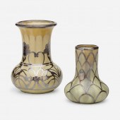 Clifton Pottery. Vases, set of