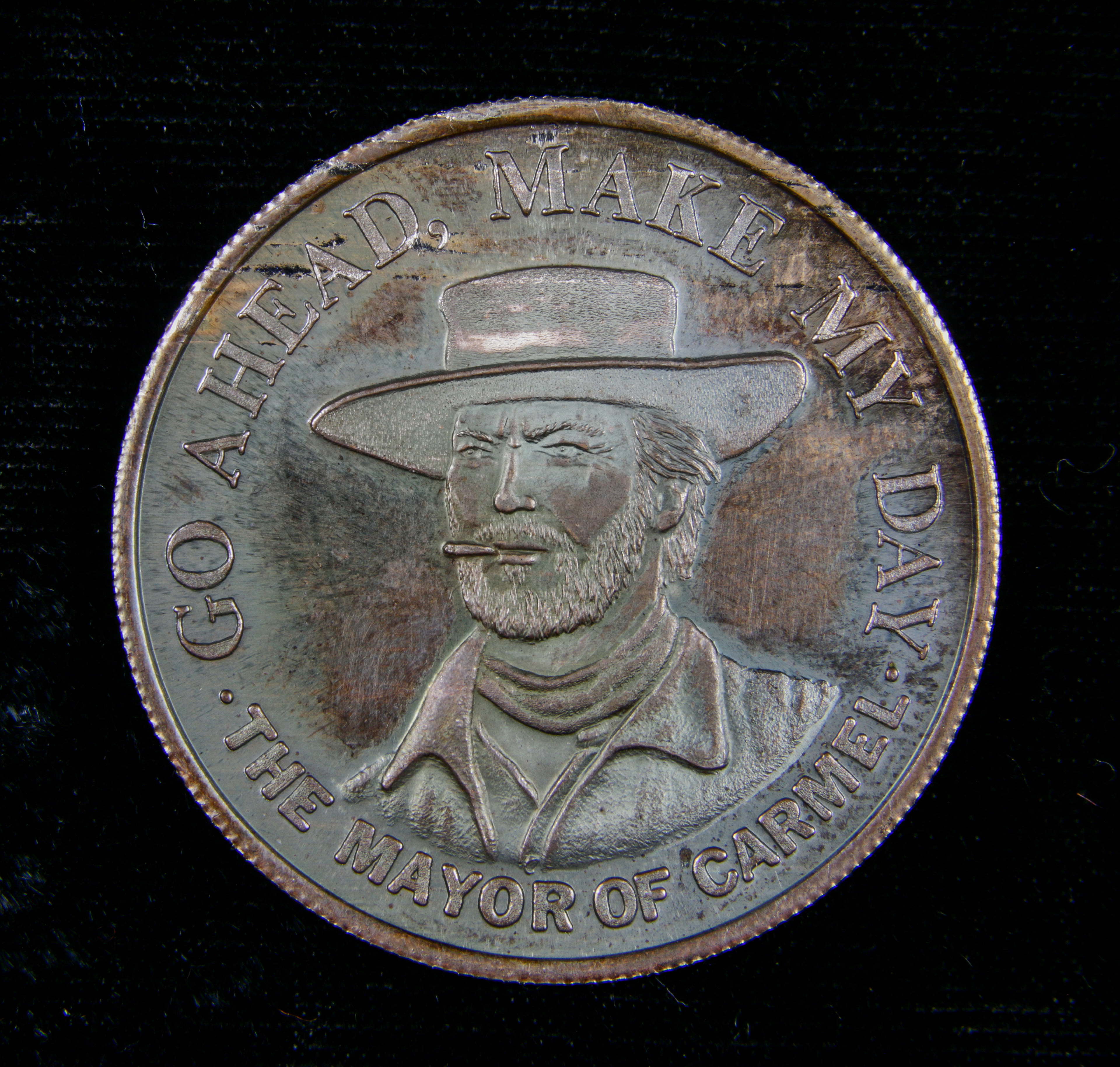 CLINT EASTWOOD .999 STERLING SILVER