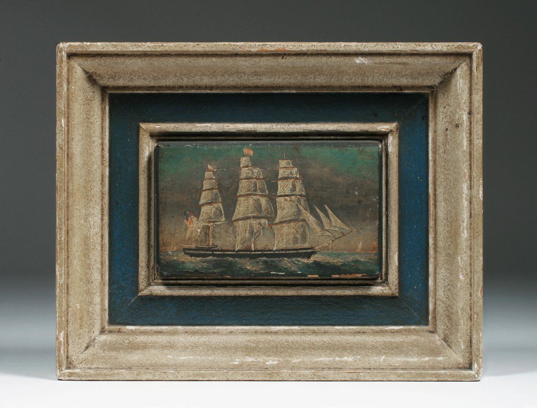 CLIPPER SHIP HOUQUA 1844 - EARLY