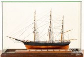 CLIPPER SHIP MODEL OF THE SEA