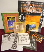Clive Barker items: three post
