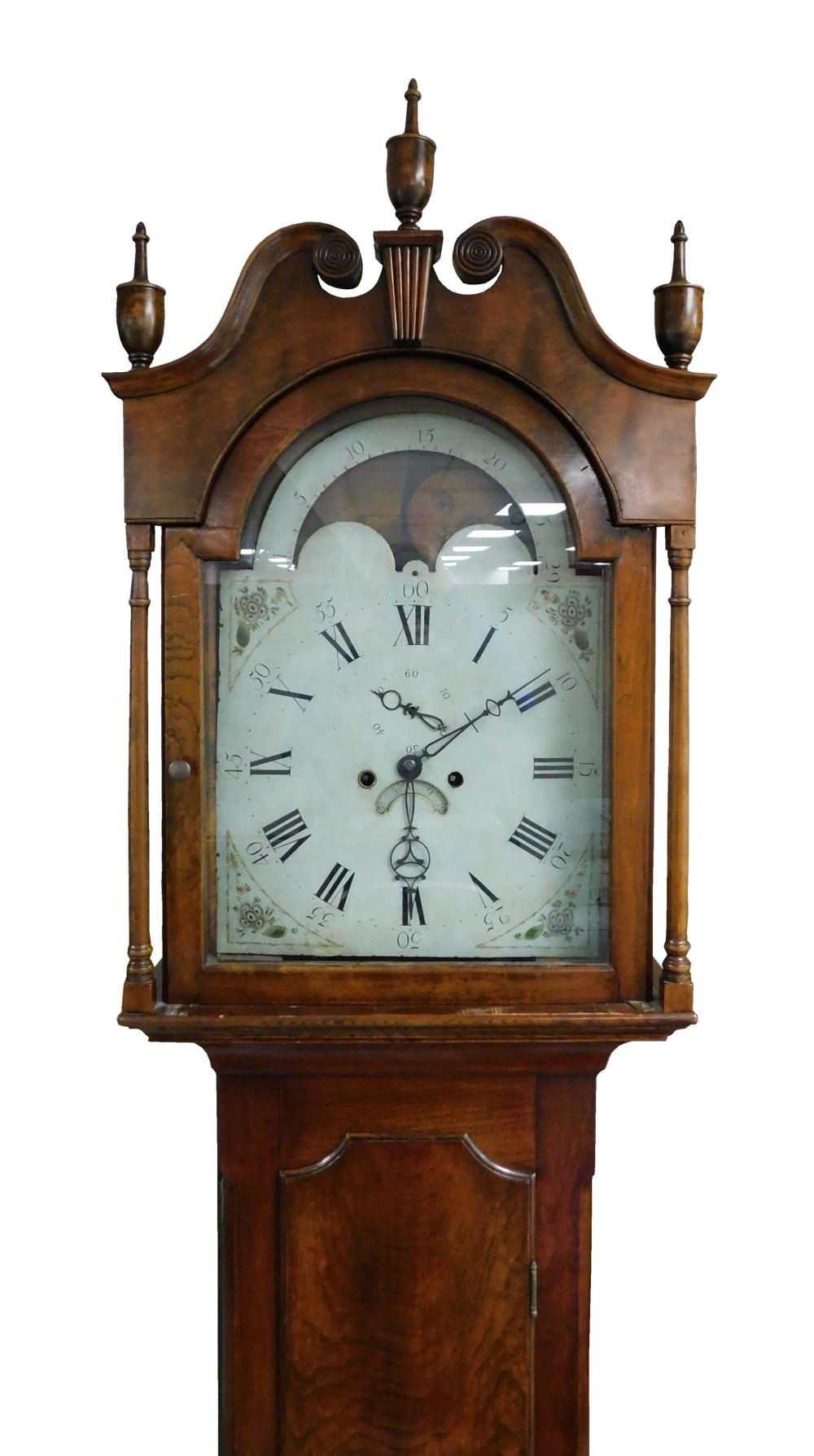 CLOCK: AMERICAN CHIPPENDALE TALL