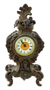 CLOCK: ANSONIA SHELF CLOCK, AM
