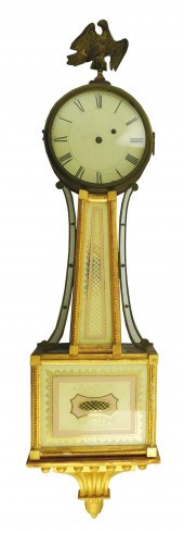 CLOCK: BANJO WALL CLOCK, NEW E
